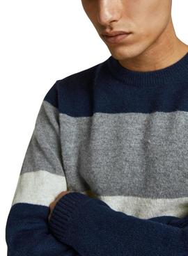 Jersey Jack And Jones Lambswool Marino Hombre