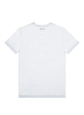 Camiseta Antony Morato Palmeras Blanco Para Hombre