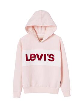 Sudadera Levis Monaco Rosa Niña