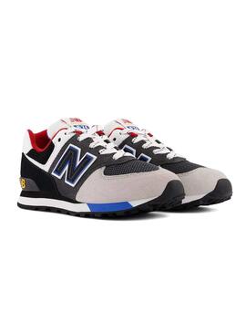 Zapatillas New Balance 574 Magnet Kids Para Niño