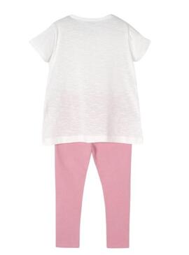 Conjunto Leggigns Mayoral Cebra Rosa  Para Niña