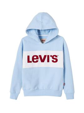 Sudadera Levis Monaco Azul Nina