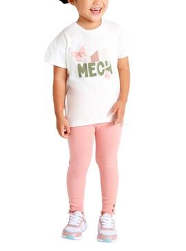 Conjunto Mayoral Leggings Rosado Para Niña