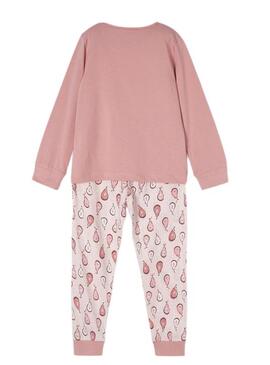 Pijama Mayoral Frutas Rosa Para Niña