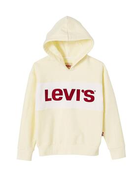 Sudadera Levis Monaco Amarillo Niña