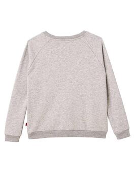 Sudadera Levis Miam Gris Niña