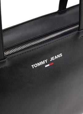 Bolso Tommy Jeans Essential Tote Negro para Mujer
