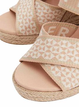 Sandalias Tommy Hilfiger Webbing Wedge para Mujer