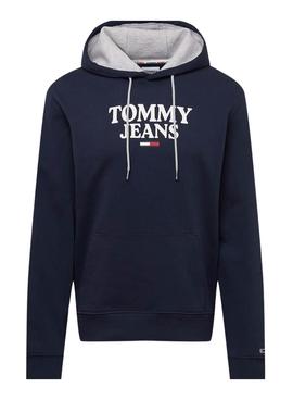 Sudadera Tommy Jeans Entry Marino para Hombre