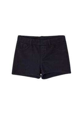 Short Mayoral Básico Negro Para Niña