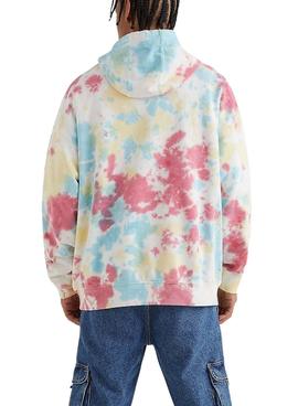 Sudadera Tommy Jeans Tie Dye Multi para Hombre