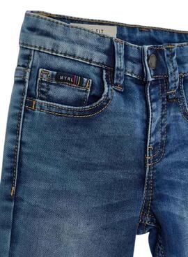 Pantalon Mayoral Denim Soft Medio Para Niños