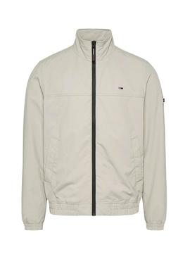 Cazadora Tommy Jeans Bomber Seasonal Beige Hombre