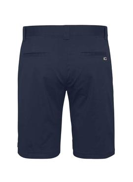 Bermuda Tommy Jeans Scanton Chino Marino Hombre