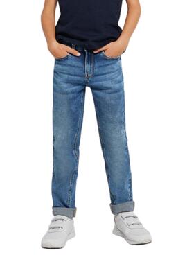 Pantalón Mayoral Regular Denim Medio Para Niño