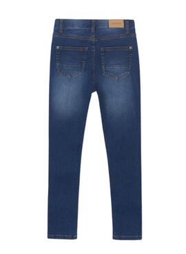 Pantalón Mayoral Skinny Basic Denim Oscuro Niña