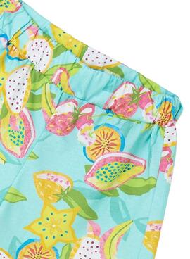 Conjunto Mayoral Short Estampado Frutas Multi Niña