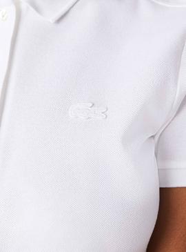 Vestido Lacoste Polo Blanco para Mujer