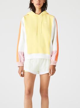 Sudadera Lacoste Live Colorblock Multi para Mujer