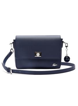 Bolso Lacoste Daily Classic Marino Para Mujer