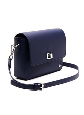 Bolso Lacoste Daily Classic Marino Para Mujer