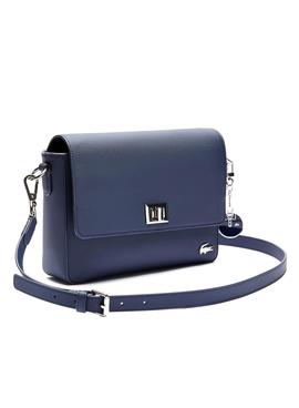 Bolso Lacoste Daily Classic Marino Para Mujer