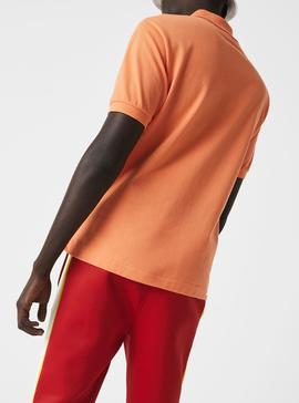 Polo Lacoste Classic Fit L1212 Naranja para Hombre