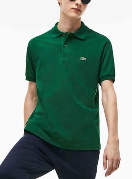 Polo Lacoste L1212 Verde Para Hombre