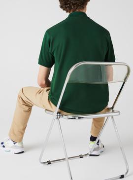 Polo Lacoste L1212 Verde Para Hombre