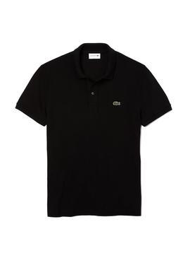 Polo Lacoste Básico Negro para Hombre