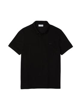 Polo Lacoste Paris Negro para Hombre
