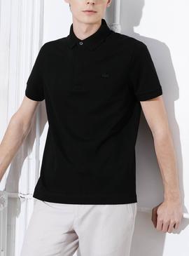 Polo Lacoste Paris Negro para Hombre