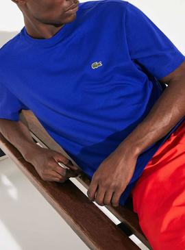 Camiseta Lacoste Sport Regular Azulon para Hombre