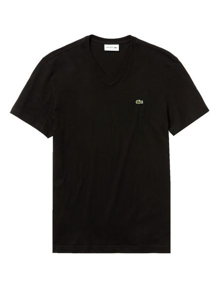 Polera Lacoste Negra Cuello Redondo Lacoste Ripley Polera Lacoste