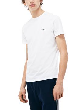 Camiseta Lacoste Pima Blanca para Hombre