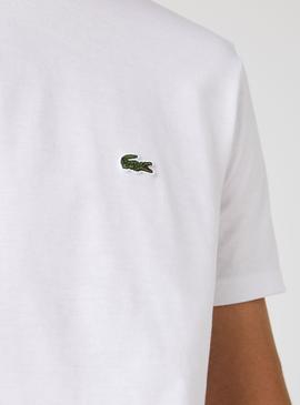 Camiseta Lacoste Pima Blanca para Hombre