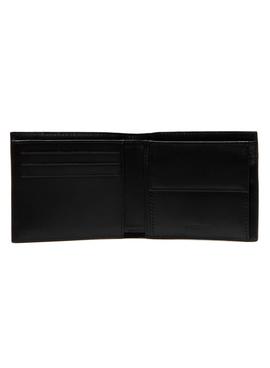 Cartera Lacoste Coleccion FG Negro Para Hombre