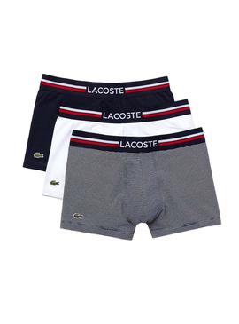 Pack Calzoncillos Lacoste Iconic Para Hombre
