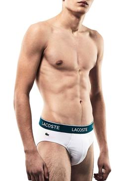 Pack Calzoncillos Lacoste Slip Basic Hombre