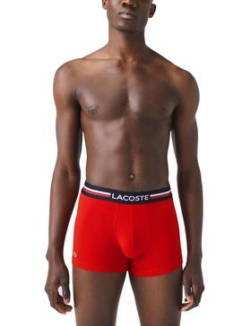 Calzoncillos Lacoste Boxer Tricolor para Hombre