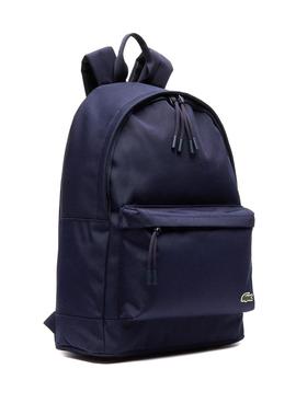 Mochila Lacoste Neocroc Back Pack Marino Hombre