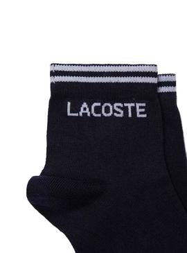 Pack Calcetines Lacoste Sport Blanco Marino Hombre