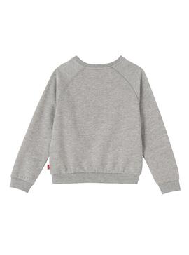 Sudadera Levis Kids Brush Gris