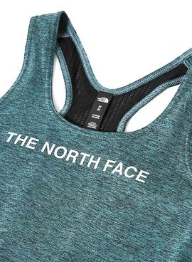 Top The North Face Moutain Athletics Azul Mujer