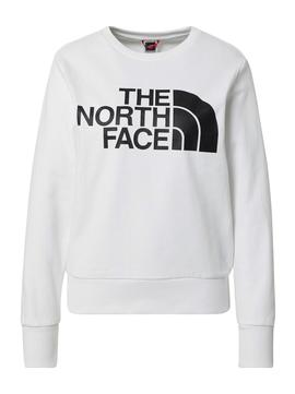 Sudadera The North Face Standard Crew Blanca Mujer