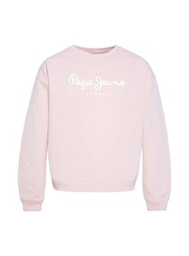 Sudadera Pepe Jeans Roselin Rosa Nina