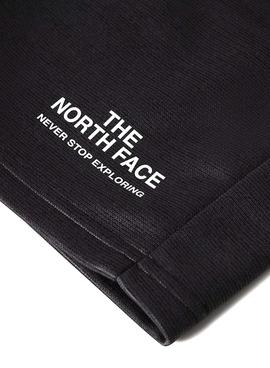 Bermuda The North Face Fleece Negro para Hombre