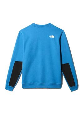 Sudadera The North Face Tech Crew Azul para Hombre