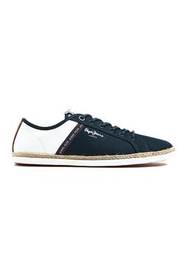 Zapatillas Pepe Jeans Maui Tela Marino para Hombre