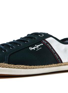 Zapatillas Pepe Jeans Maui Tela Marino para Hombre